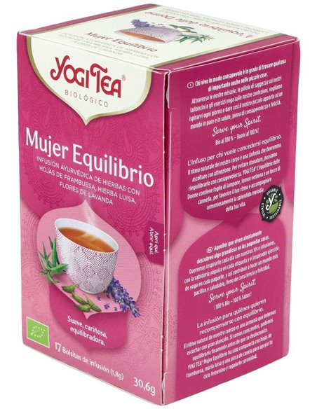 Yogi Tea Mujer Equilibrio 17 X 1,8 G de Yogi Tea