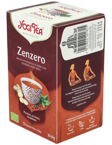Yogi Tea Jengibre 17 X 1,8 G de Yogi Tea