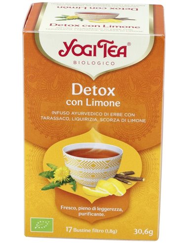 Yogi Tea Detox Con Limon 17Infusiones de Yogi Tea