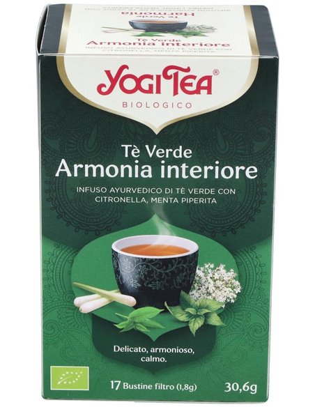 Yogi Tea Verde Armonía 17 X 1,8 G de Yogi Tea