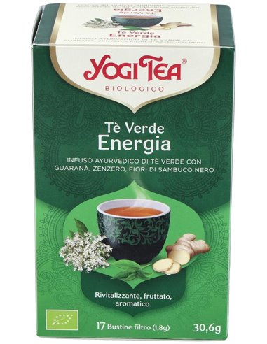 Yogi Tea Verde Energía 17 X 1,8 G de Yogi Tea