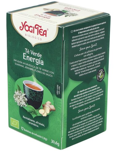 Yogi Tea Verde Energía 17 X 1,8 G de Yogi Tea