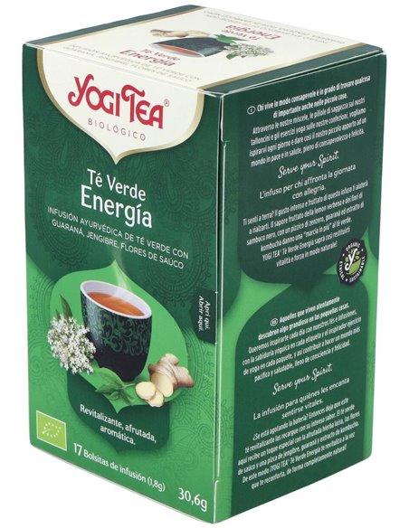 Yogi Tea Verde Energía 17 X 1,8 G de Yogi Tea