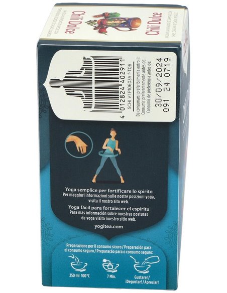 Yogi Tea Chili Dulce 17 X 1,8 G de Yogi Tea