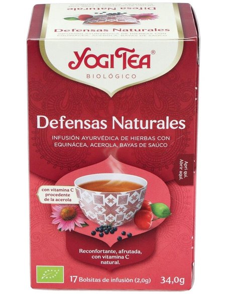 Yogi Tea Defensas Naturales 17 X 2 G de Yogi Tea