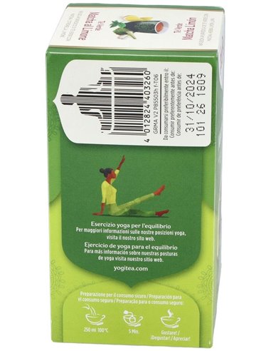 Yogi Tea Te Verde Matcha Limon 17Infusiones de Yogi Tea