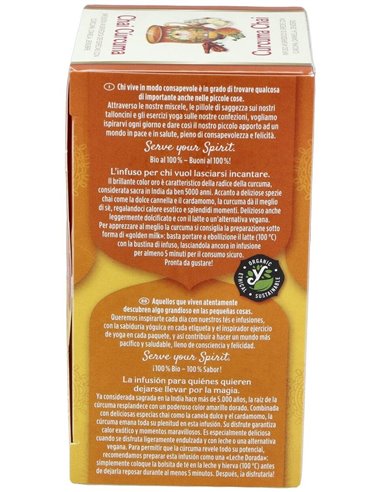 Yogi Tea Chai Curcuma 17Infusiones de Yogi Tea