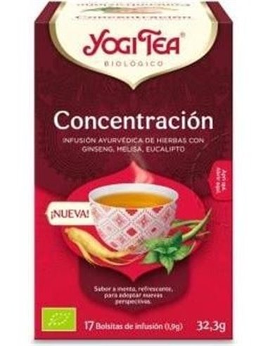 Yogi Tea Concentracion 17 Bags 17 X 1,8 G de Yogi Tea