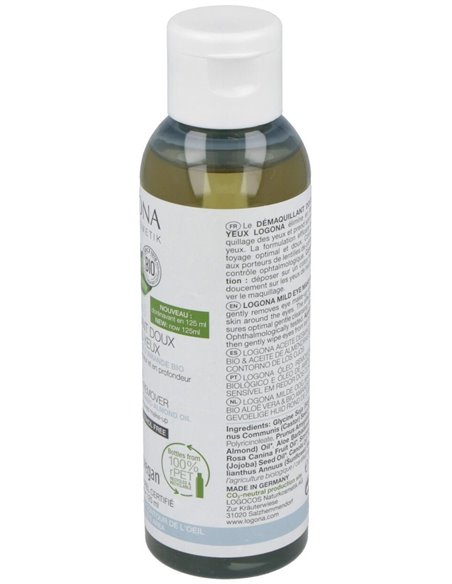Aceite Desmaquillante De Ojos Aloe Vera 125Ml. de Logona