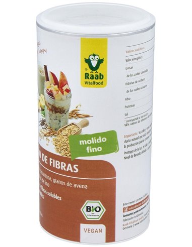 Trio De Fibras Manzana+Avena+Lino 210Gr. Bio Vegan de Raab Vitalfood
