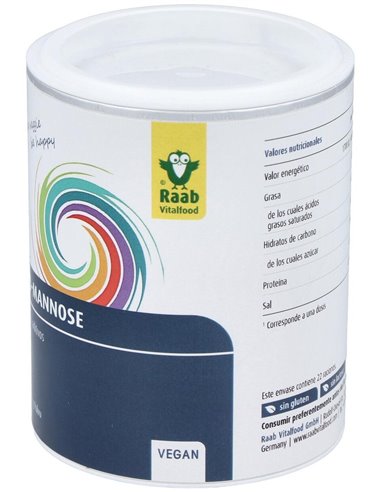 D-Mannose Polvo 90Gr. Sg Vegan de Raab Vitalfood