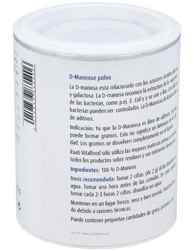 D-Mannose polvo 90g de Raab Vitalfood