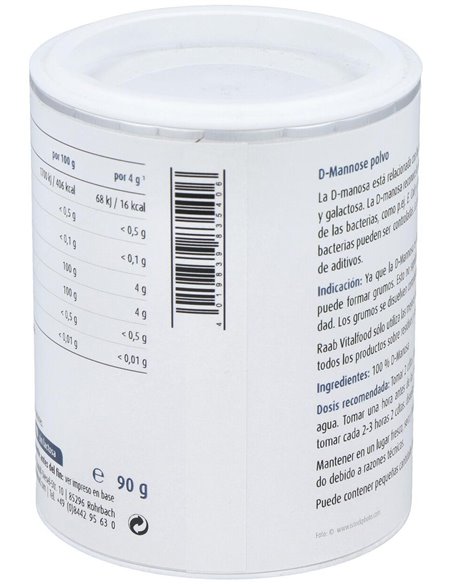 D-Mannose polvo 90g de Raab Vitalfood