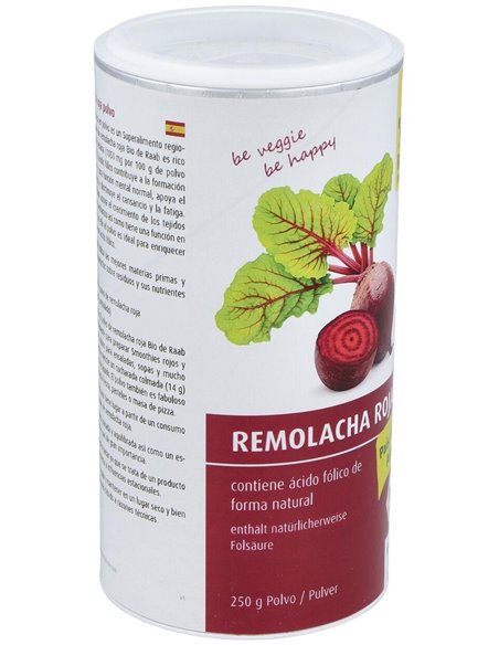 Remolacha Roja Polvo 250Gr. Bio Sg Vegan de Raab Vitalfood