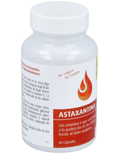 Alga Astaxantina 60Cap. Sg Vegan de Raab Vitalfood