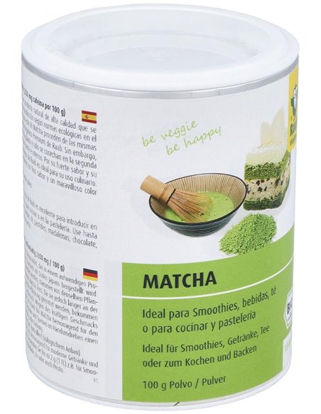 Té verde Matcha Bio cocina, 100g de Raab Vitalfood