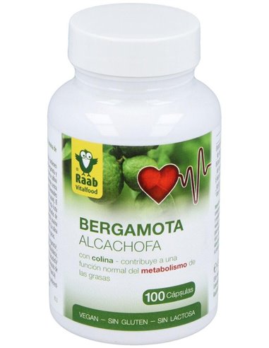 Bergamota-Alcachofa 100Cap. Sg Vegan de Raab Vitalfood