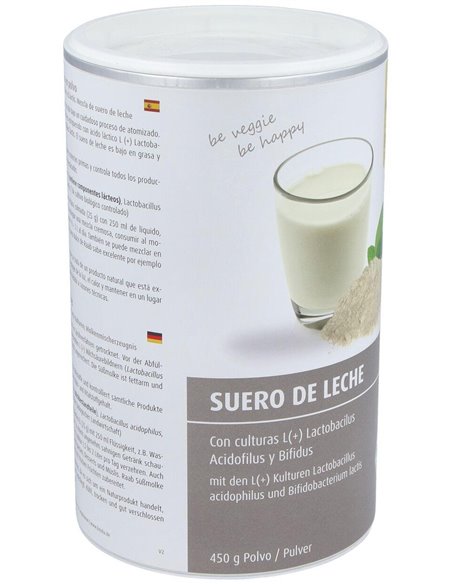 Suero De Leche Dulce Natural Polvo 450Gr. Bio Sg de Raab Vitalfood
