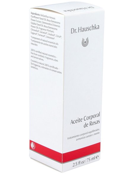 Aceite Corporal De Petalos De Rosa 75Ml. de Dr. Hauschka