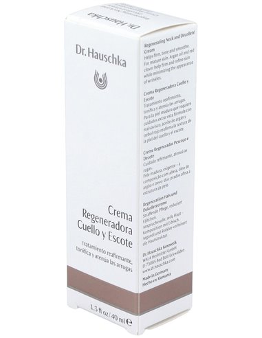 Crema Regeneradora Cuello Y Escote 40Ml. de Dr. Hauschka