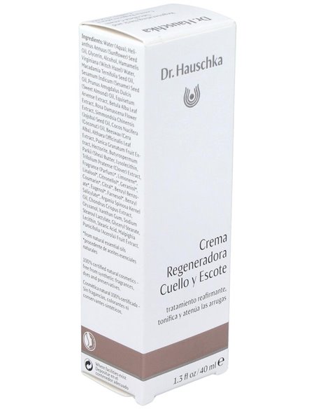 Crema Regeneradora Cuello Y Escote 40Ml. de Dr. Hauschka