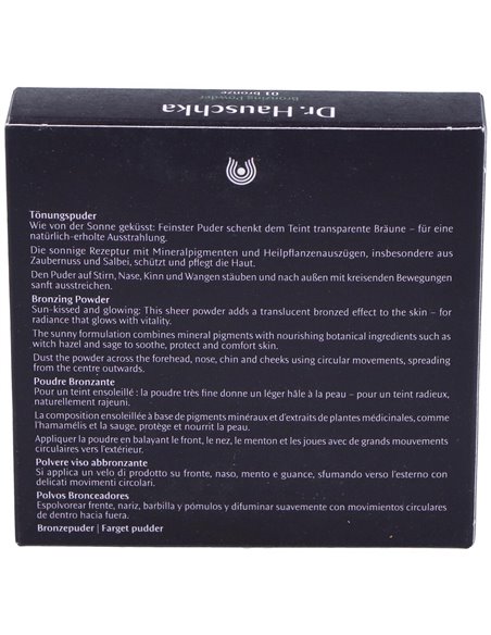 Polvos Bronceadores 01 Bronze 10 Gramos Dr. Hauschka