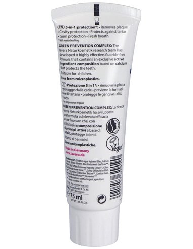 Dentifrico Classic Complet Care Sin Fluor 75Ml. de Lavera