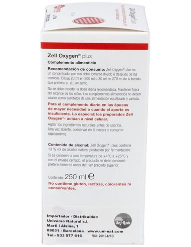 Zell Oxygen Plus 250Ml. de Dr. Wolz