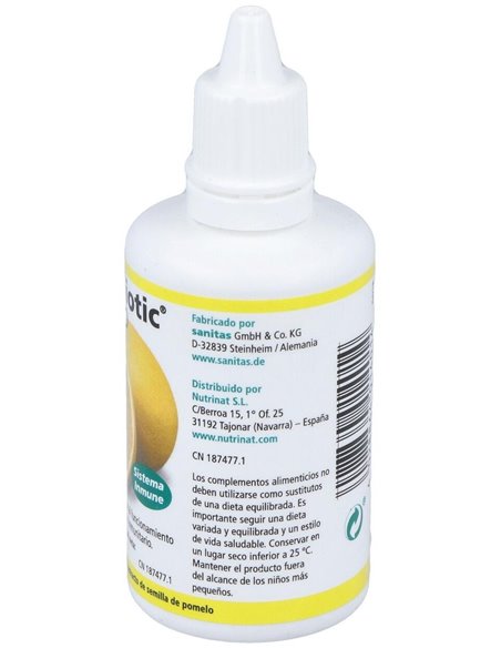 Citrobiotic (Ext.Semilla Pomelo) 50Ml de Sanitas