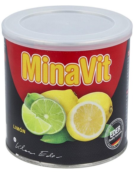 Minavit Sabor Limon 450Gr. de Eder Health Nutrition