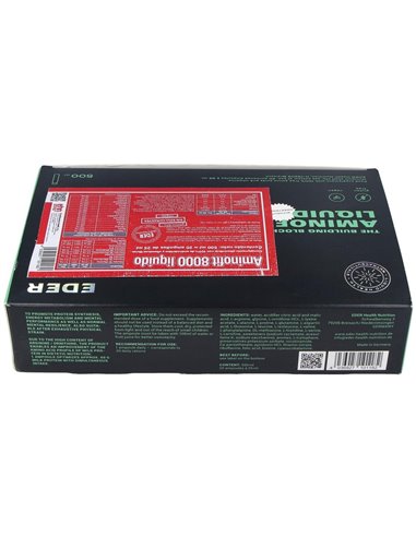 Aminofit 8000 Liquid 20Amp. de Eder Health Nutrition