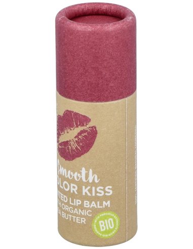 Balsamo Labial Color Kiss 02 Soft Berry 7Gr. Vegan de Sante Naturkosmetik