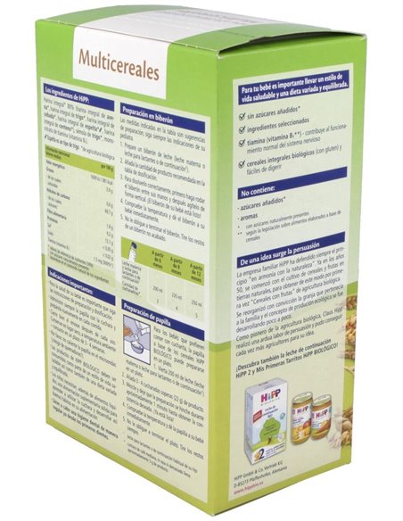 Multicereales Bio 400 g  de Hipp