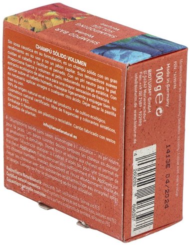 Champu Solido Volumen 100Gr. de Bioturm
