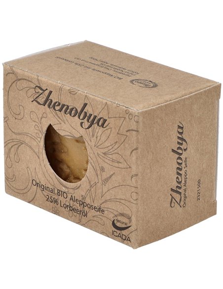 Jabon de Alepo 25% de Zhenobya