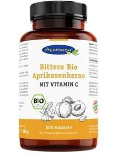 Bittere Bio Aprikosenkerner Sem Albaricoque 160Cap de Ayursana