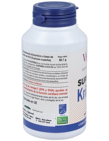 Superba Krill Oil (Aceite De Krill)120Perlas de Vbyotics