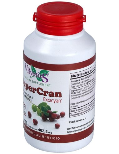 Super Cran Arandano Rojo 100Cap. de Vbyotics