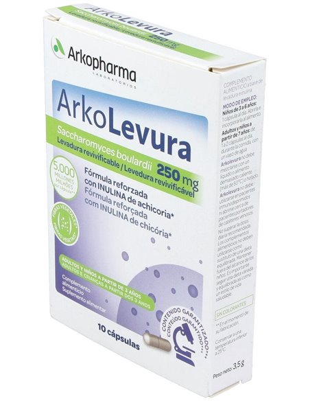 Arko Levura 250Mg 10Cap. de Arkopharma