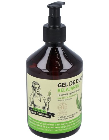 Gel De Ducha Relajante Arandano Azul 6Udsx500Ml. de Oma Gertrude