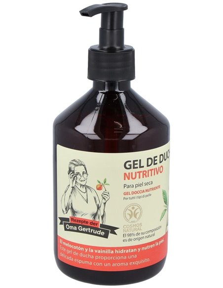 Gel De Ducha Nutritivo Melocoton 6Udsx500Ml. de Oma Gertrude