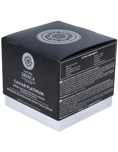 Caviar Platinum Crema De Noche Rejuvenecedora 50Ml de Natura Siberica