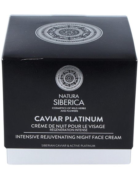 Caviar Platinum Crema De Noche Rejuvenecedora 50Ml de Natura Siberica