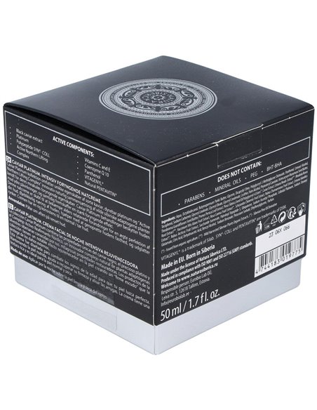 Caviar Platinum Crema De Noche Rejuvenecedora 50Ml de Natura Siberica