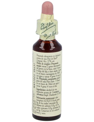 Flores Bach Cerato Ceratostigma 20Ml. de Flores Bach Original