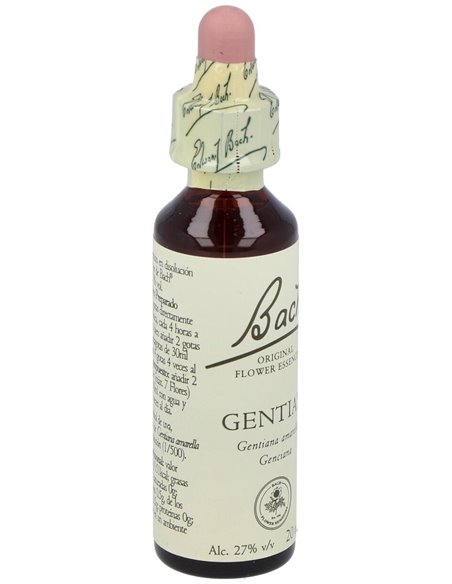 Flores Bach Gentian Genciana 20Ml. de Flores Bach Original