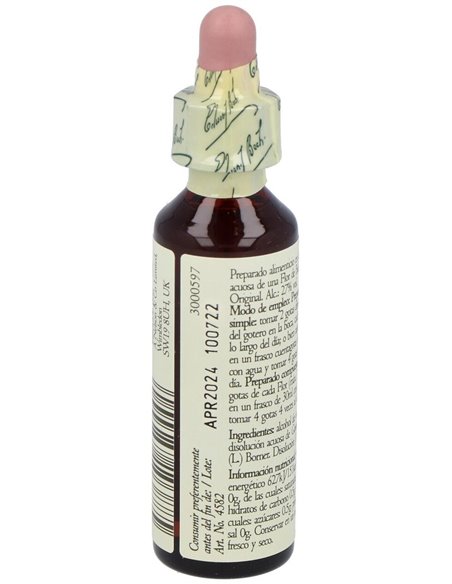 Flores Bach Gentian Genciana 20Ml. de Flores Bach Original