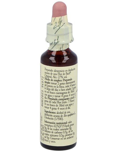 Flores Bach Holly Acebo 20Ml. de Flores Bach Original