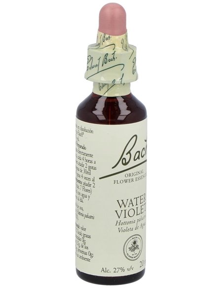 Flores Bach Water Violet Violeta Agua 20Ml. de Flores Bach Original