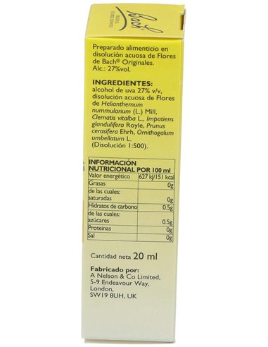 Rescue Remedy  de Bach Rescue